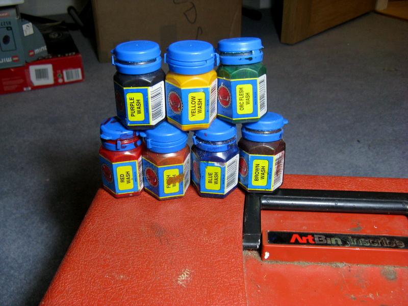 2nd Edition, Citadel Paints, History, Retro Review Old citadel washes